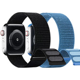 SimpleThings kids nylon watch band close-up shows easy on/off and lightweight comfort.