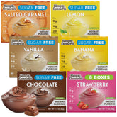Simply Desserts strawberry pudding mix packet for a quick sugar-free treat