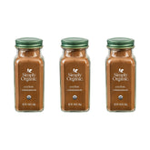Simply Organic Ceylon ground cinnamon jar for warm, fragrant baking.