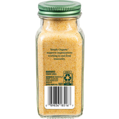 Simply Organic Garlic Powder closeup texture, finely ground for even seasoning.