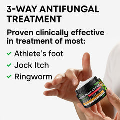 SimplyVital Clotrimazole cream dispenser cap showing easy application.