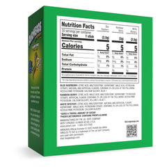 Airheads Xtreme rainbow berry packet dissolving in glass