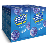 SINGLES TO GO! Jolly Rancher blue raspberry box with on-the-go flavor sticks for hydration.