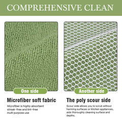 SINLAND cloths are soft on delicate surfaces like glassware