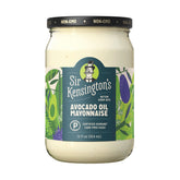 Sir Kensington's Avocado Oil Mayo jar shows creamy texture ideal for sandwiches.