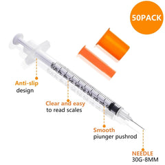 Sirulken syringe shows clear ml scale for quick, accurate measurements.