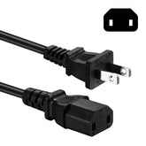 SISSFO PS4 Pro 2-prong cord for older models with reliable power connection.