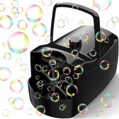 Sizonjoy bubble machine front view for quick, easy party setup.