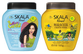 SKALA Hair Type 3ABC more curls passion fruit image showing defined, bouncy coils.