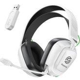 SKAPENDY 2.4GHz headset with stable dongle connection for PC and console gaming