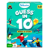 Skillmatics Guess in 10 Sports game card set ready for family game night.