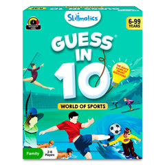 Skillmatics Guess in 10 Sports game card set ready for family game night.