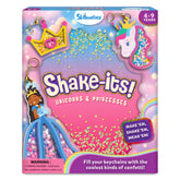 Skillmatics Shake-its unicorns-princesses kit cover promotes imaginative play.