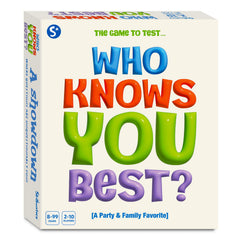 Skillmatics Who Knows You Best cover image ideal for family game night gatherings