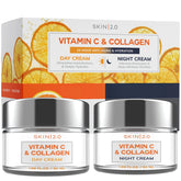 Skin 2.0 Day Cream pump demonstrates moisture lock for brightness.