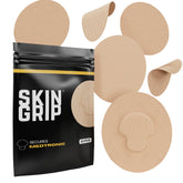 Skin Grip CGM patch secures Medtronic Guardian sensor during daily activities.