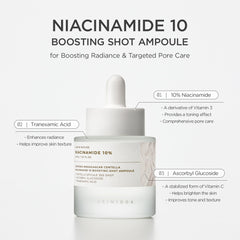 SKIN1004 Tranexamic Acid ampoule with dropper for targeted tone evenness.