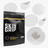 Skin Grip patch securely covers Dexcom G7 sensor during daily activities