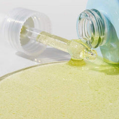 SKIN&LAB Hyaluronic Acid Serum texture-swirl for plump hydration.