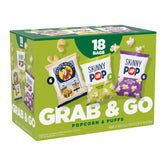 SkinnyPop lunch box mix 18-pack, perfect for on-the-go snacking.