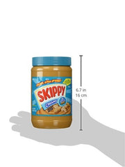 Skippy Creamy Peanut Butter spread on toast for a quick snack.