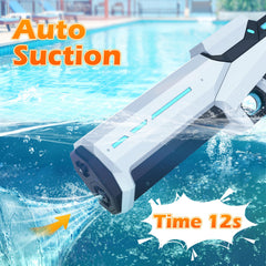 Skirfy water gun ABS construction for durable outdoor play.