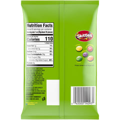 Skittles Sour flavors rainbow emphasizing five tangy options for flavor exploration.