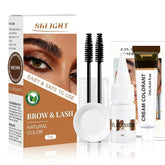 Sklight Lash Color Kit packaging and tools for easy at-home use