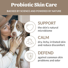 Hydrating dog conditioner from Skout’s Honor for a softer, smoother coat