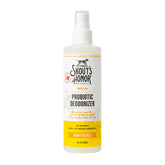 Skout's Honor probiotic spray bottle for daily use keeps coats fresh.