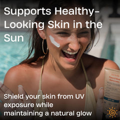 Non-nano zinc oxide visible in Sky and Sol sunscreen formulation.