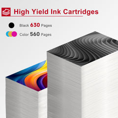 Skyink black cartridge pack ready for use in compatible Canon printers.