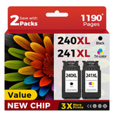 Skyink PG-240XL and CL-241XL combo pack box for reliable home printing.