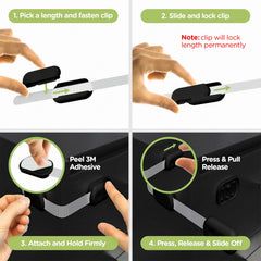 Skyla Homes Baby Locks securing a cabinet drawer for safety