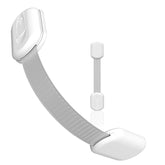 Skyla Homes baby-proofing locks 2-pack on cabinet doors for quick safety