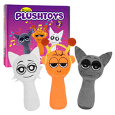 Skymetis Sprunky plush toy 8-inch: a cozy desk buddy for gaming-inspired setups.