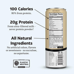 Slate Milk High Protein Iced Coffee close-up showing creamy texture and protein boost