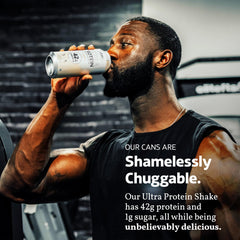 Slate Milk Ultra Protein Shake Vanilla creamy texture ready to blend into smoothies