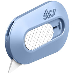 Slice Mini Box Cutter with ceramic blade and safety edge for safe packaging.