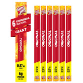 Slim Jim Giant Original pack front showing bold flavor.