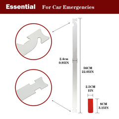 Slim Jim Tool ergonomic grip enabling safe handling during door tasks