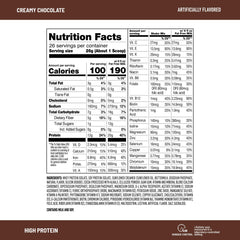 SlimFast gluten-free smoothie mix label emphasizes 24 vitamins and minerals.