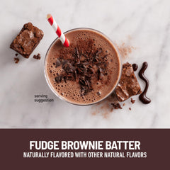SlimFast Keto Shake in a glass with creamy chocolate drink, suitable for on-the-go