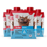 SlimFast Original Rich Chocolate Royale bottle shown for a ready-to-drink, on-the-go meal replacement.