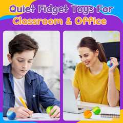Small Fish portable fidget ball for on-the-go stress relief.