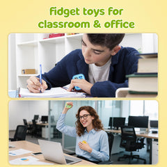 Small Fish fidget cube slider enables quiet, focused engagement.