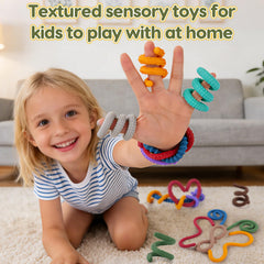 Small Fish portable travel toy fidget sticks fit pockets and backpacks.