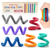 Small Fish quiet sensory fidget stick set for calm focus during travel.