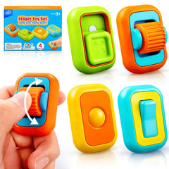 Small Fish switch fidget toy for focused play and stress relief.