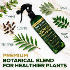 Smart Grower Neem Oil Spray leaves with natural shine